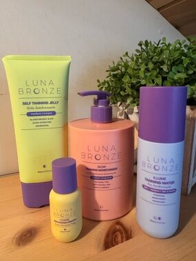 New Luna Bronze Glow Tanning Set